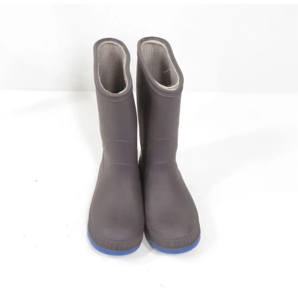 Kamik Kids Stomp Rain Snow Boots Grey Blue Boys Unisex Toddler Size 10T